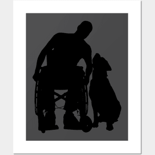 Service dog Posters and Art